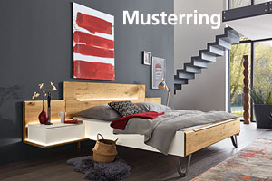 Schlafzimmer-Studio mit Betten und Boxspringbetten bei Möbel RiVo in Achern-Fautenbach
